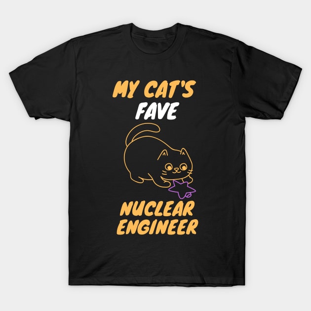 My cat's fave nuclear engineer T-Shirt by SnowballSteps